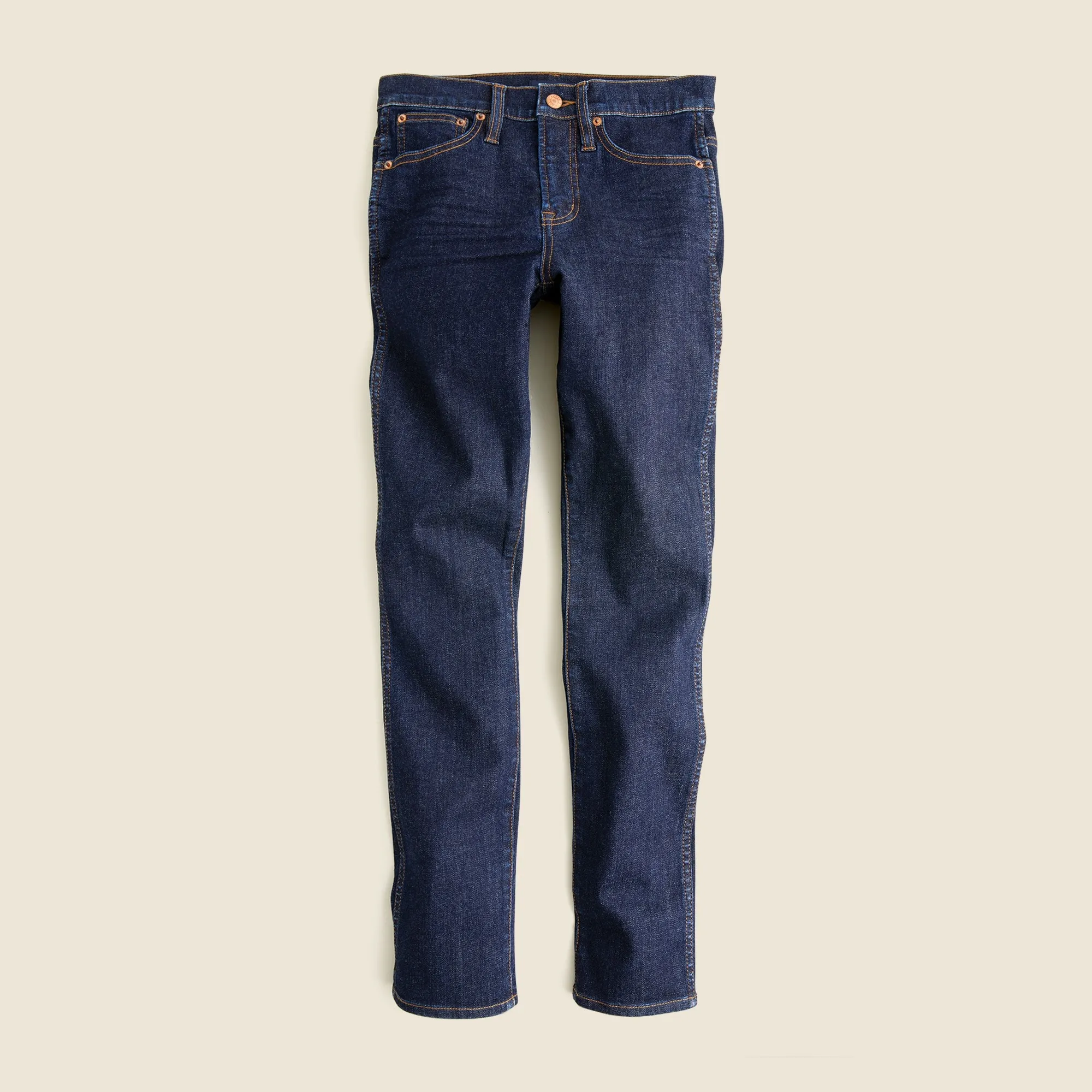 9" mid-rise vintage slim-straight jean in resin rinse