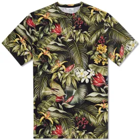 AMI Tropical All Over TeeBlack