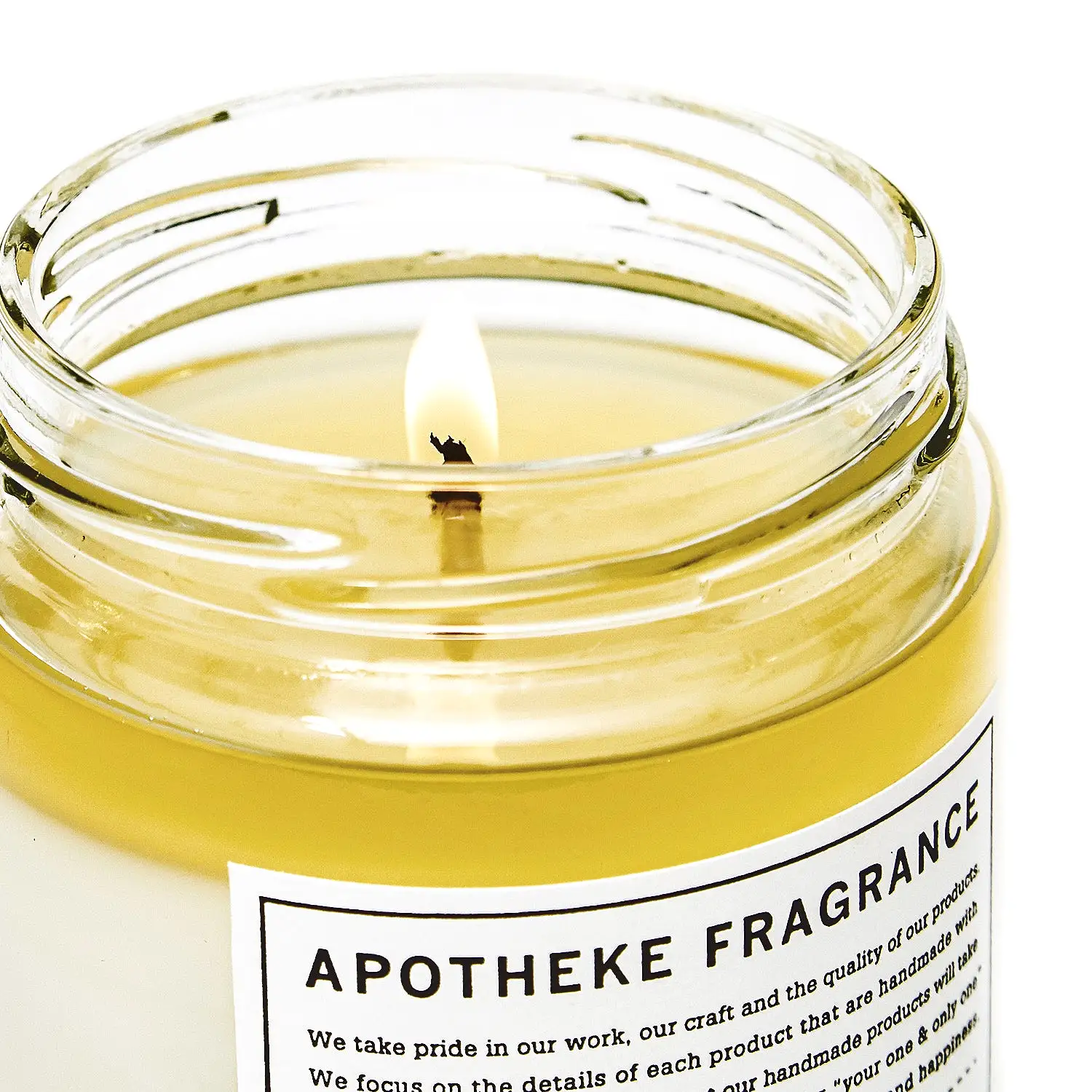 Apotheke Fragrance Glass Jar Candle 