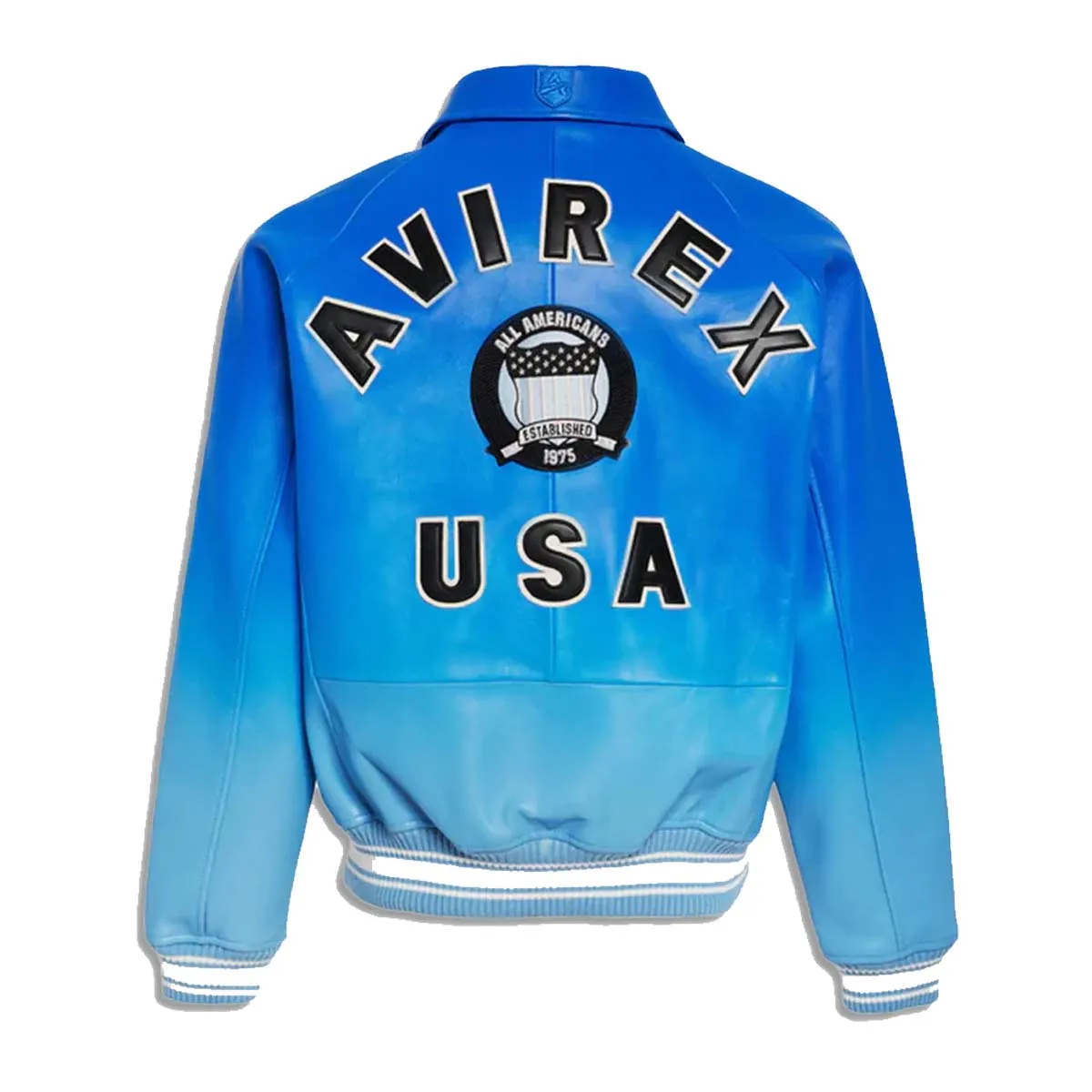 Avirex Mens Ombre Icon Jacket AVS223O08-450 Blue