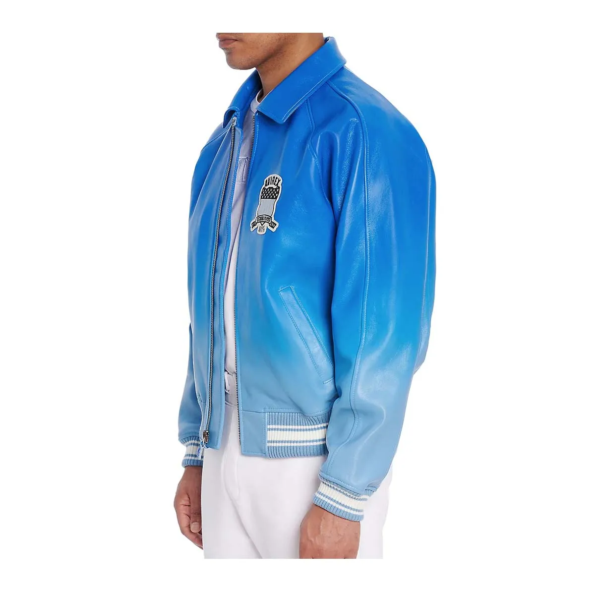 Avirex Mens Ombre Icon Jacket AVS223O08-450 Blue