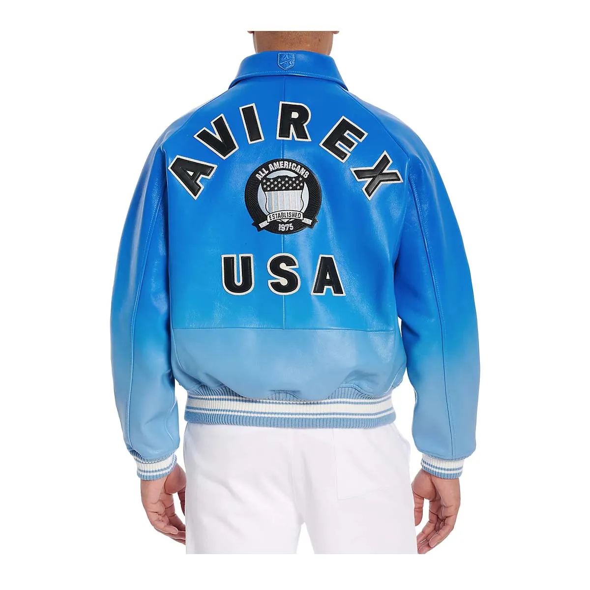 Avirex Mens Ombre Icon Jacket AVS223O08-450 Blue