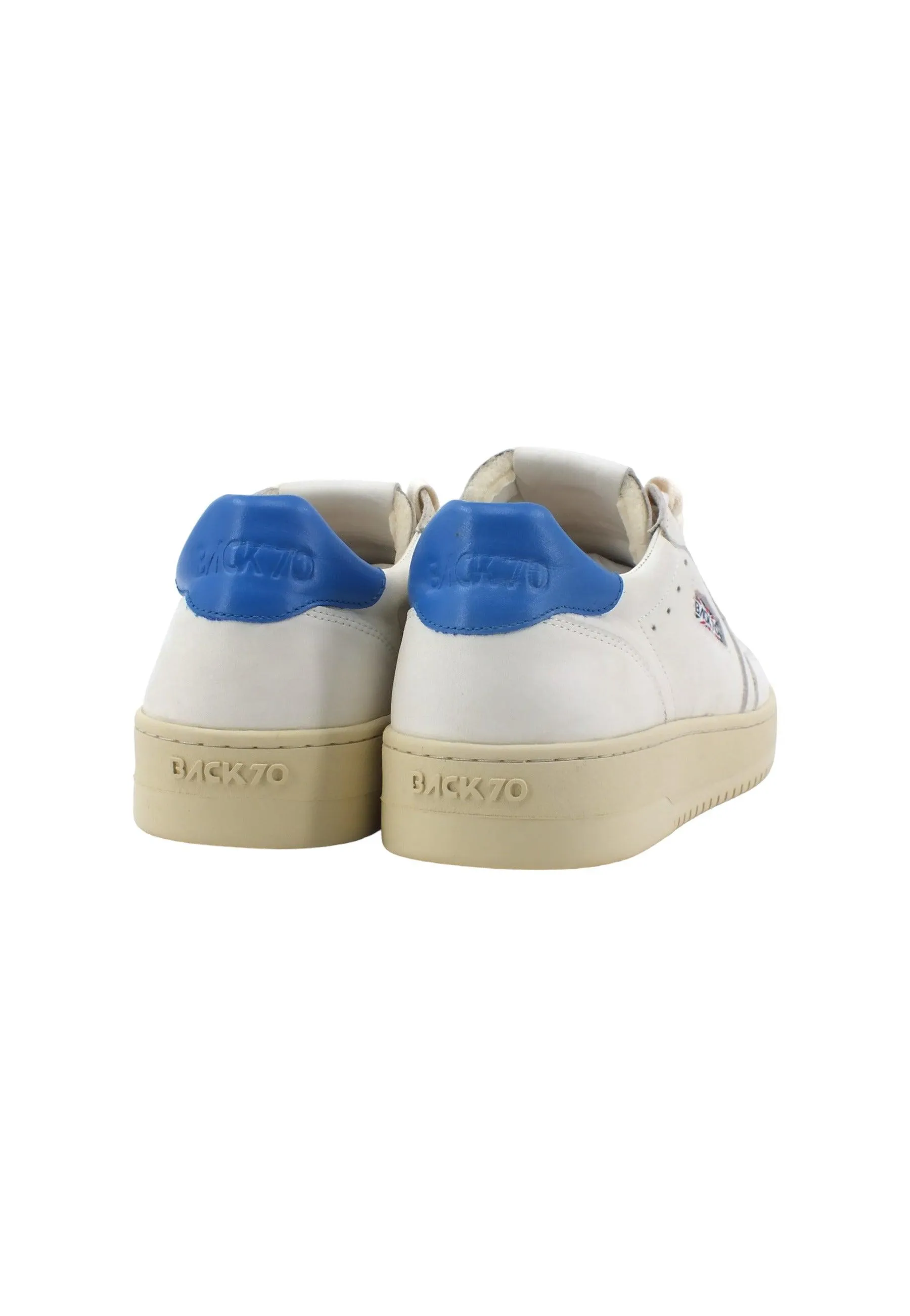 BACK70 Slam Retro Sneaker Uomo White Blue 108002