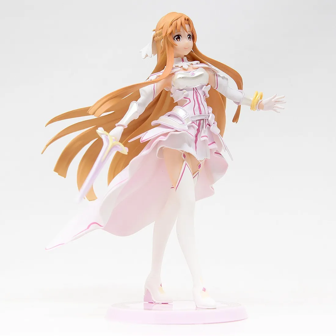 Bandai Ichibansho Sword Art Online Alicization War of Underworld Final Chapter Asuna Goddess Of Creation Stacia Figure (pink)