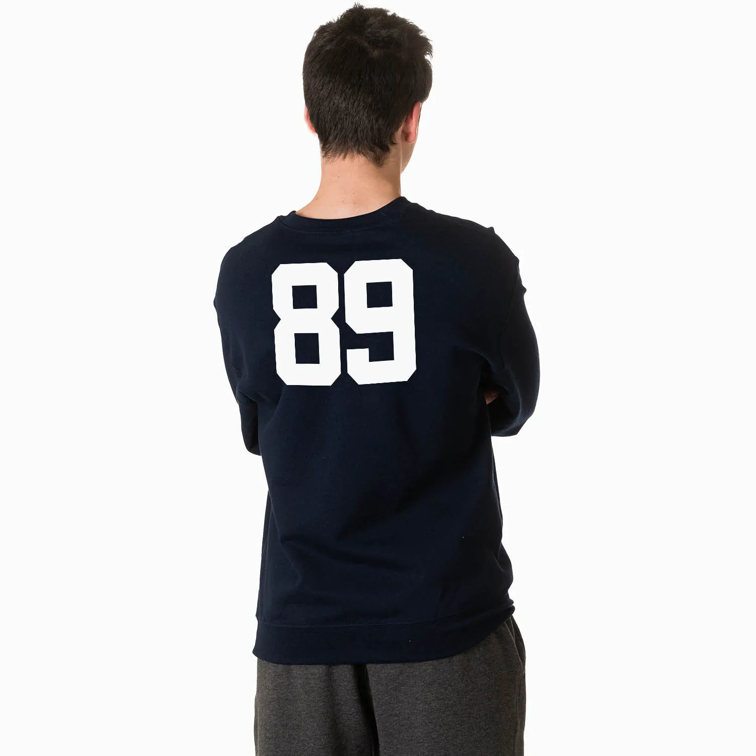 Baseball Crewneck Sweatshirt - Rip It Flip It 