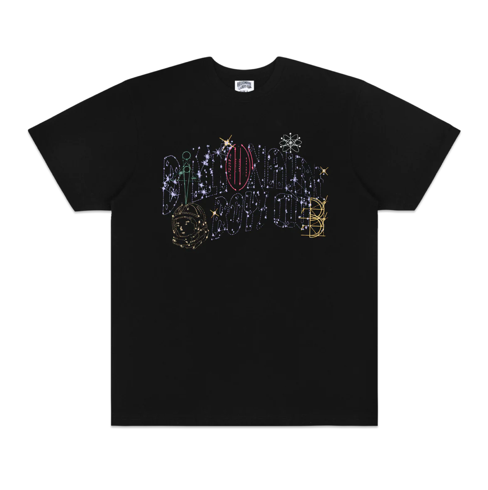 BBC ARCH STARS SS TEE - BLACK