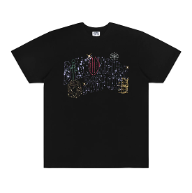 BBC ARCH STARS SS TEE - BLACK