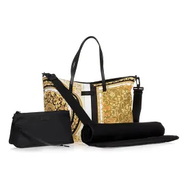 Black & Gold Print Changing bag