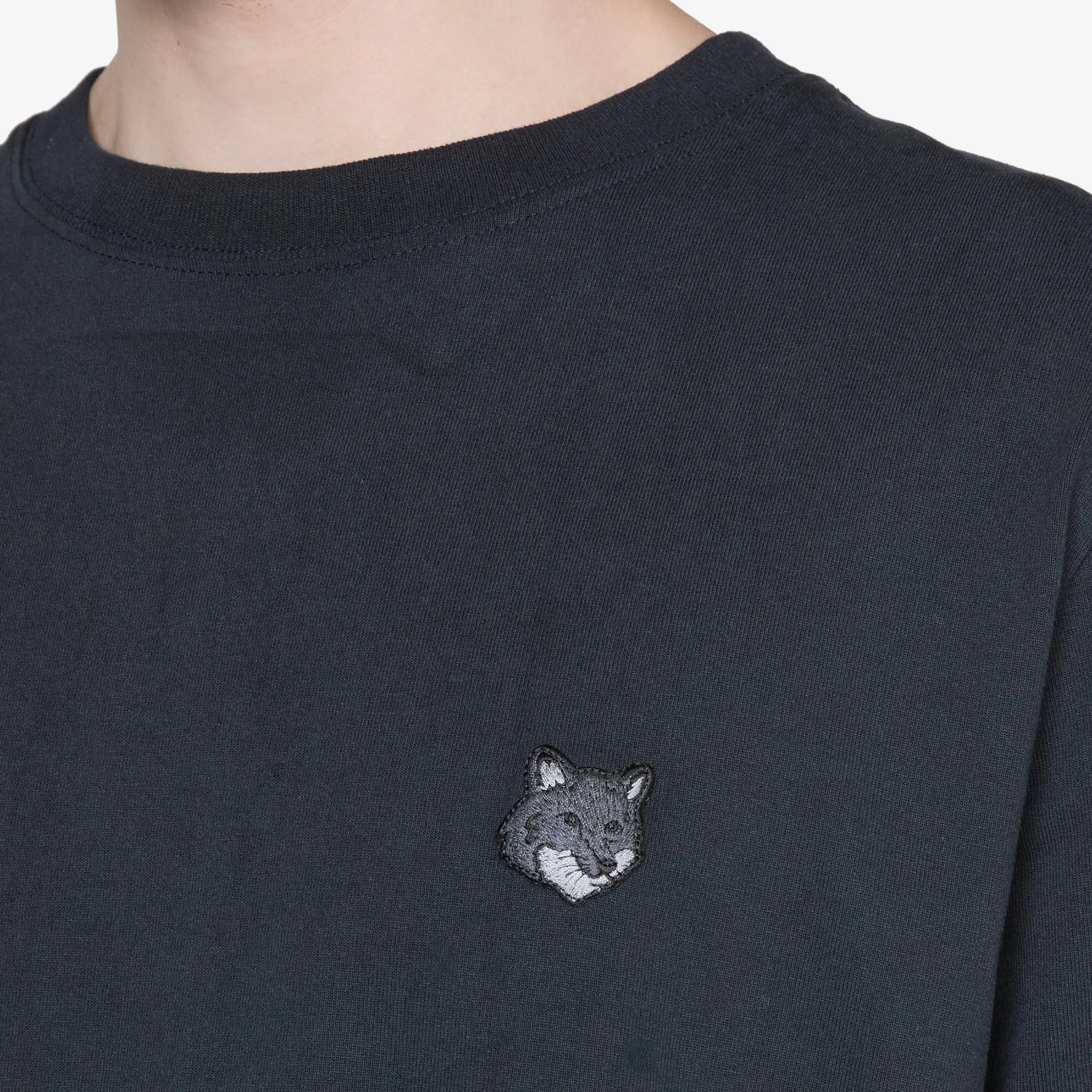 Bold Fox Head Patch Comfort T-Shirt Black