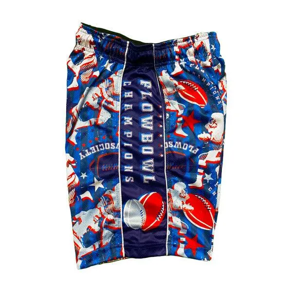 Boys Flow Bowl Football Attack Shorts