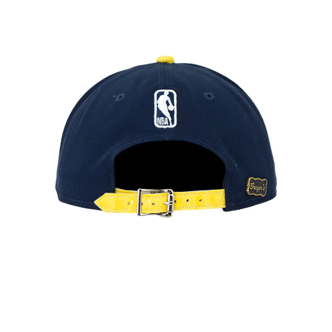 Breyer's Buck 50 Indiana Pacers NBA Hat With Leather Visor