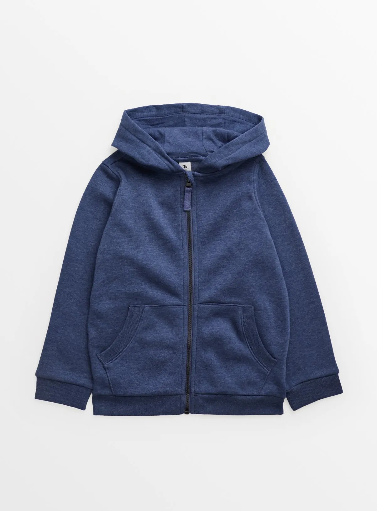 Buy Blue Zip Through Hoodie 5 years | Jumpers and hoodies | Tu