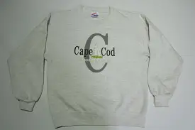 Cape Cod Massachusetts Vintage 80's Tourist Crewneck Sweatshirt