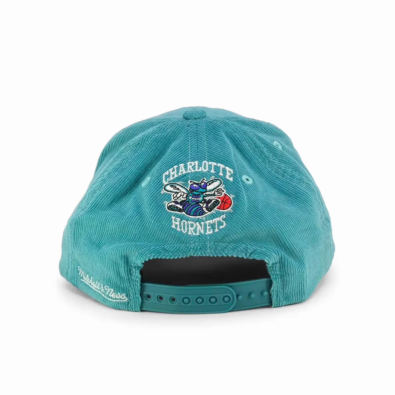 Charlotte Hornets Cord Arch Deadstock Snapback - Teal