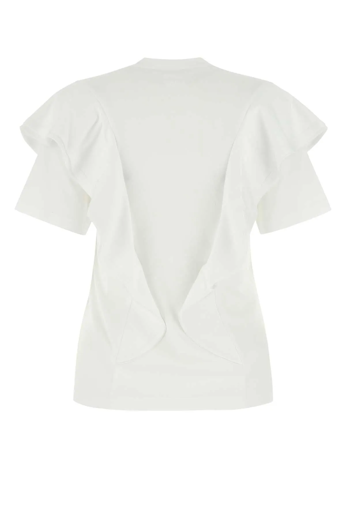 Chloé Ruffled Crewneck Short-Sleeved T-Shirt