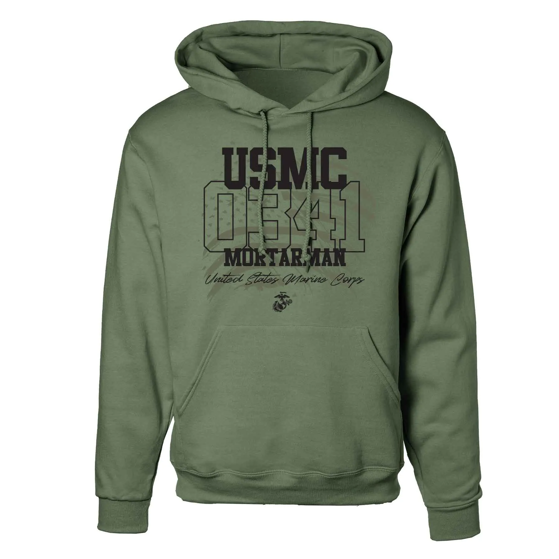 Choose Your Marine MOS Flag Hoodie