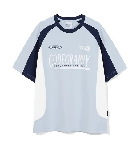 Code graphy  |[CODEGRAPHY]★RACING COLORING SHORT-SLEEVED T-SHIRT