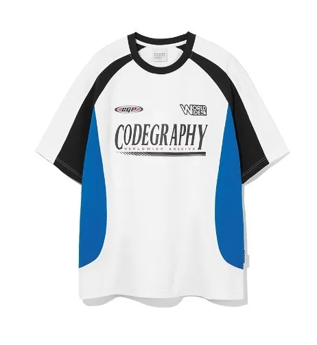 Code graphy  |[CODEGRAPHY]★RACING COLORING SHORT-SLEEVED T-SHIRT