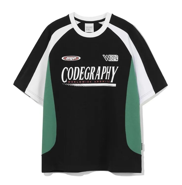 Code graphy  |[CODEGRAPHY]★RACING COLORING SHORT-SLEEVED T-SHIRT