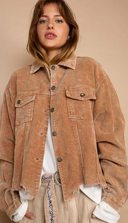 Corduroy Jacket -(mult colors)