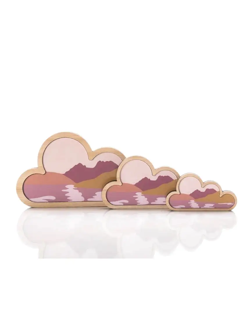 Cradle Cloud Art set of 3