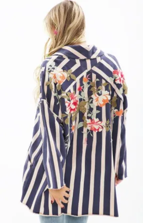 Crafted Stripe Jacket