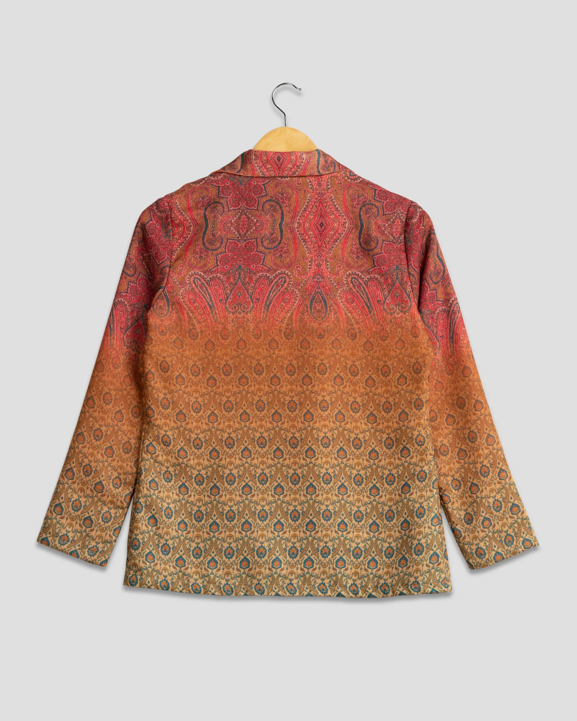 Cultural Chic-Women's Ethnic Print Jacket