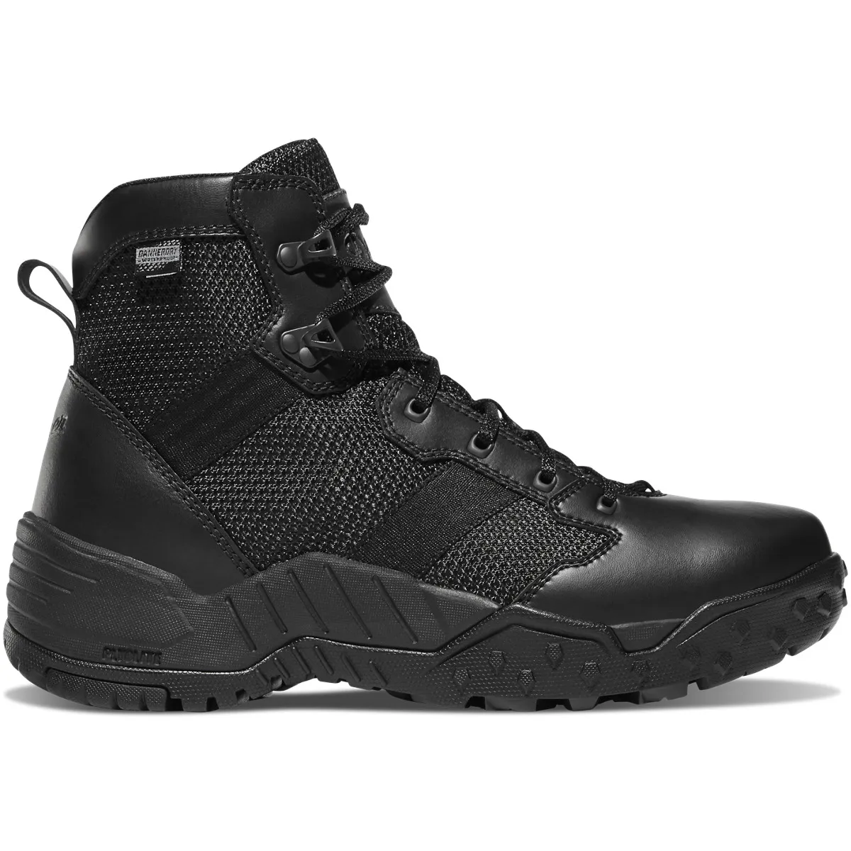 Danner Mens Scorch Side-Zip Waterproof Tactical Boot- Black