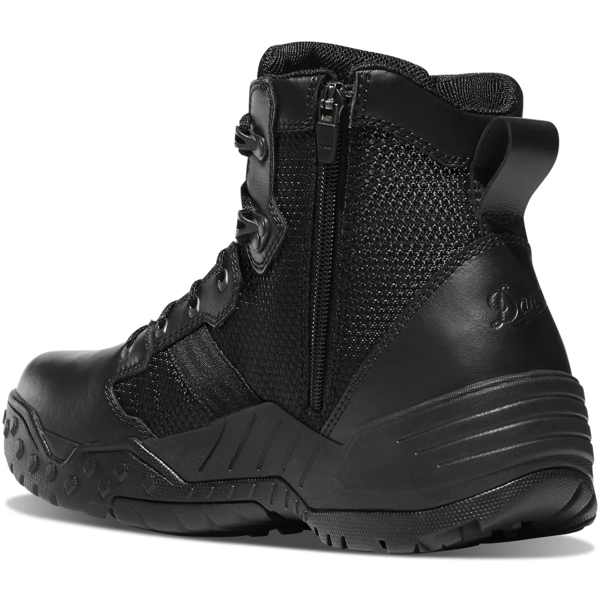 Danner Mens Scorch Side-Zip Waterproof Tactical Boot- Black