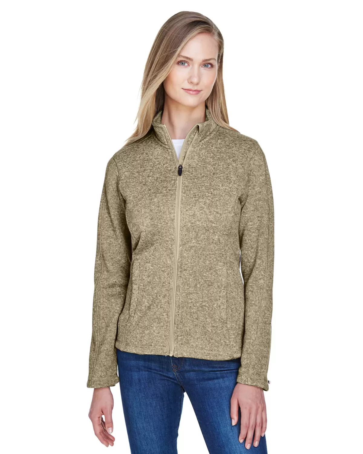 DG793W Devon & Jones Ladies' Bristol Full-Zip Sweater Fleece Jacket SKU: DG793W