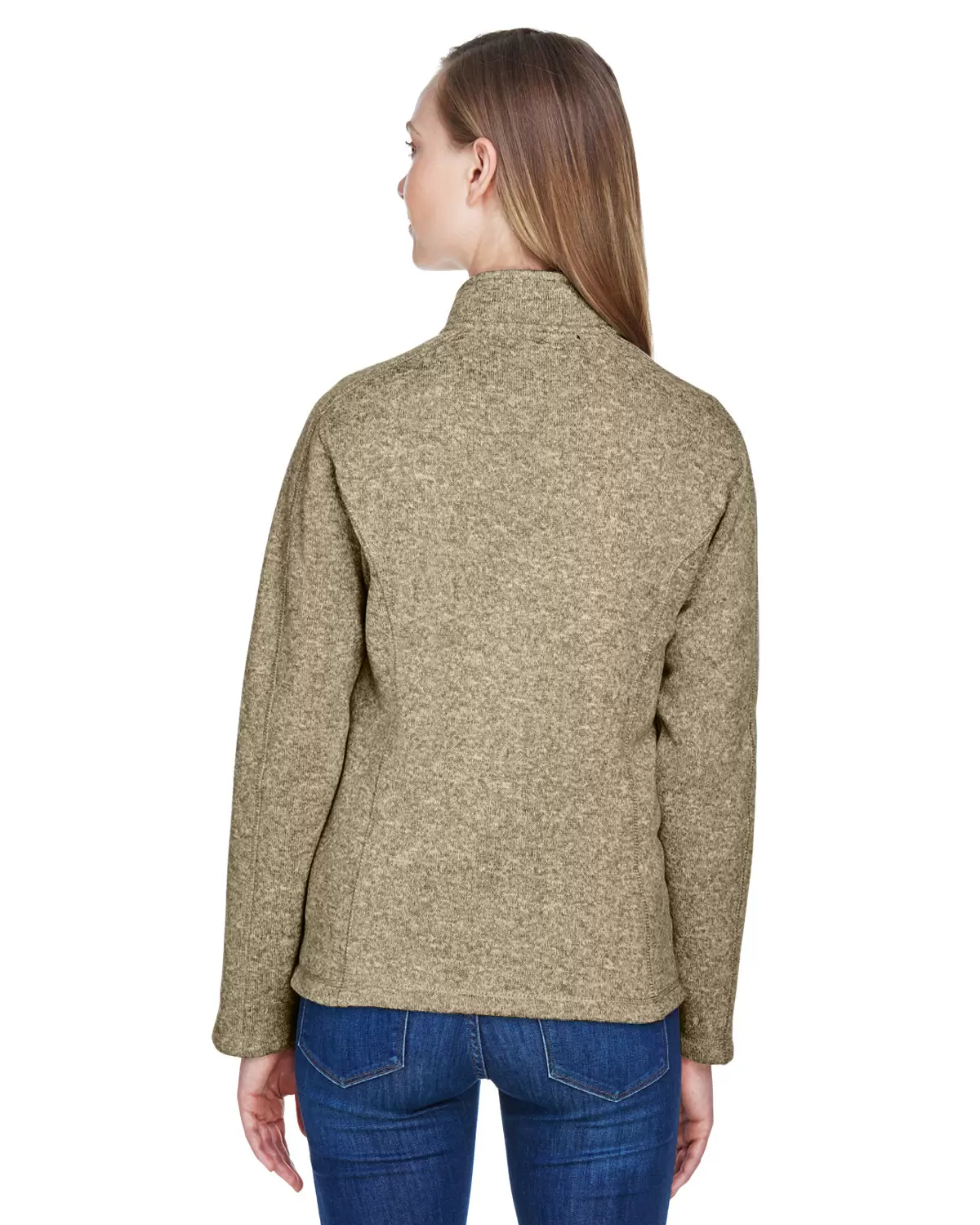 DG793W Devon & Jones Ladies' Bristol Full-Zip Sweater Fleece Jacket SKU: DG793W