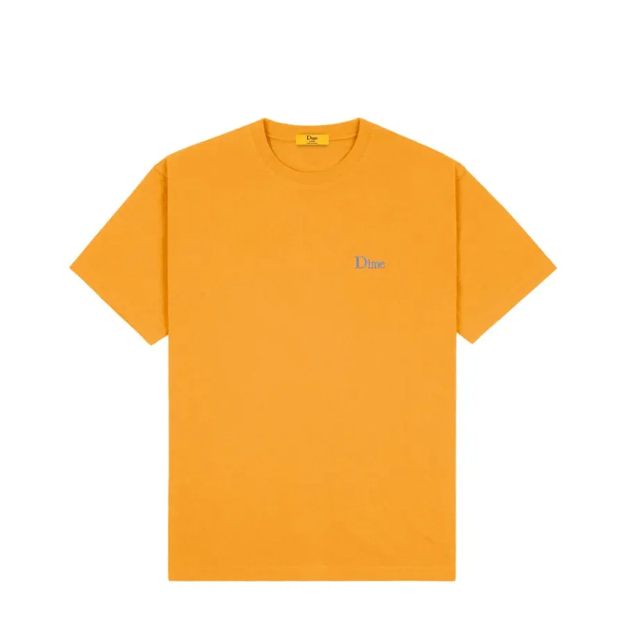 Dime MTL Classic Small Logo T-Shirt Squash