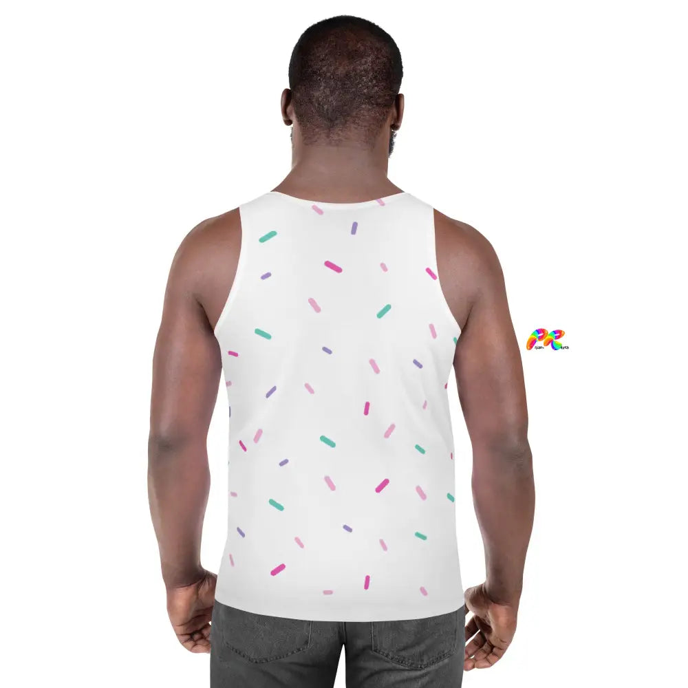 Donut Sprinkles Unisex Tank Top