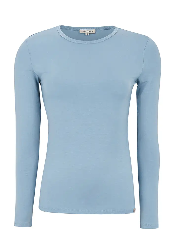 Esmé Studios Penelope Modal T-shirt ES1501 ashley blue