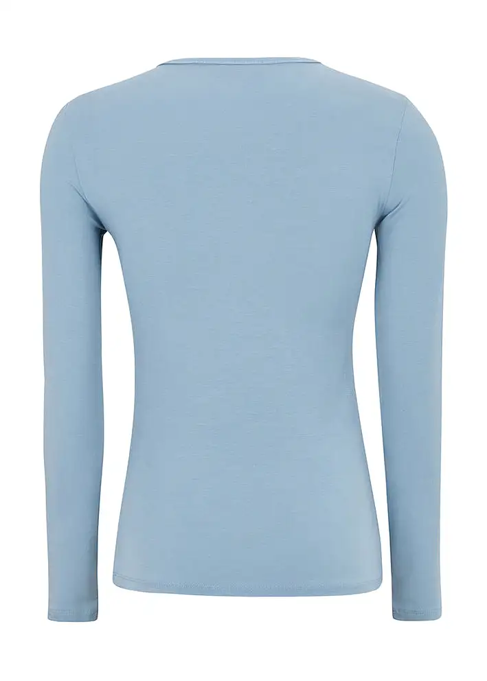 Esmé Studios Penelope Modal T-shirt ES1501 ashley blue