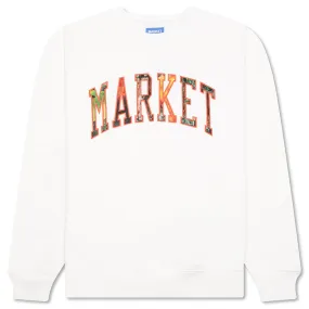 Fauxtree Arc Crewneck Sweatshirt - Ecru