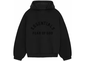 Fear of God Essentials Nylon Fleece Hoodie Jet Black/Jet Black