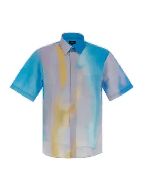 Fendi Tie-Dyed Short-Sleeved Shirt