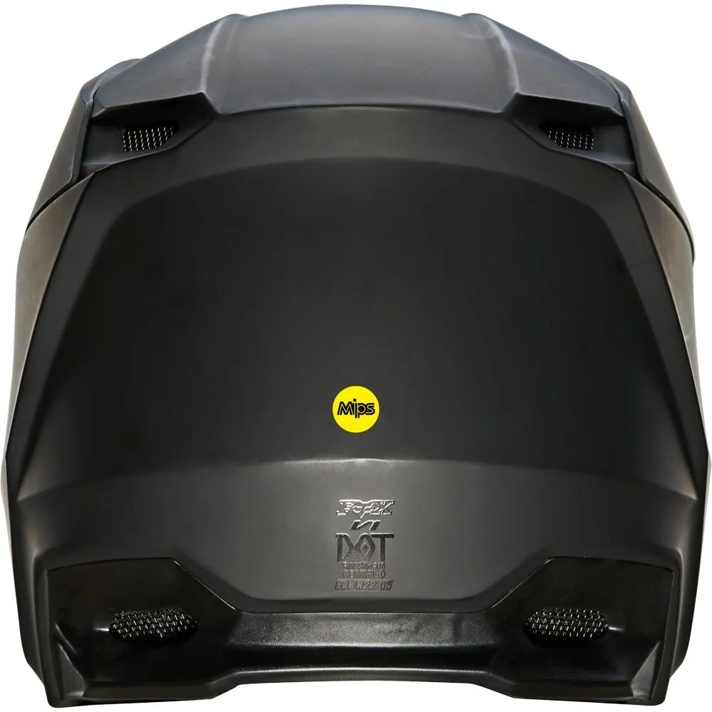 Fox - 2022 V1 Mips Solid Black Helmet