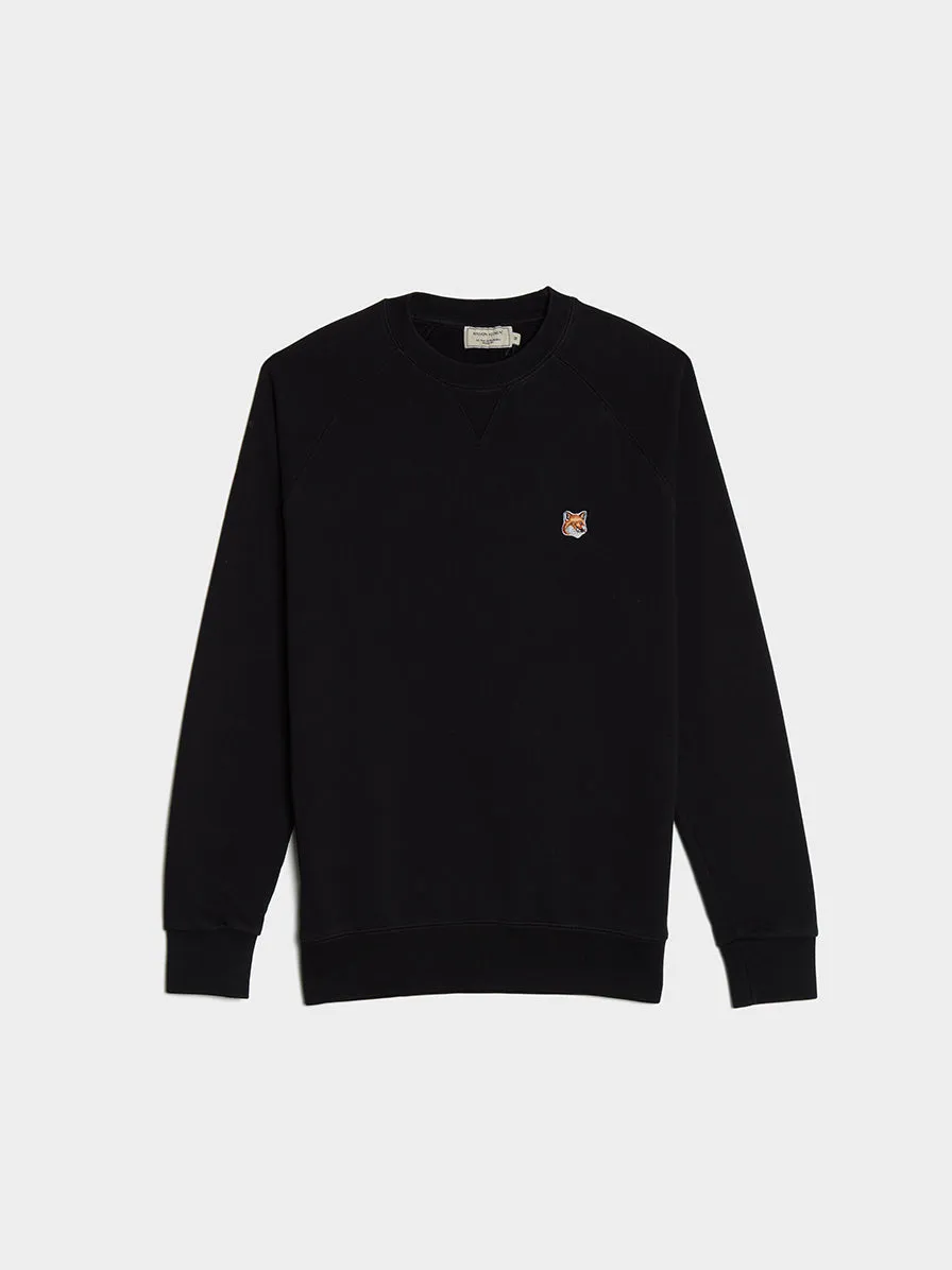 Fox Head Patch Classic Sweatshirt, Black