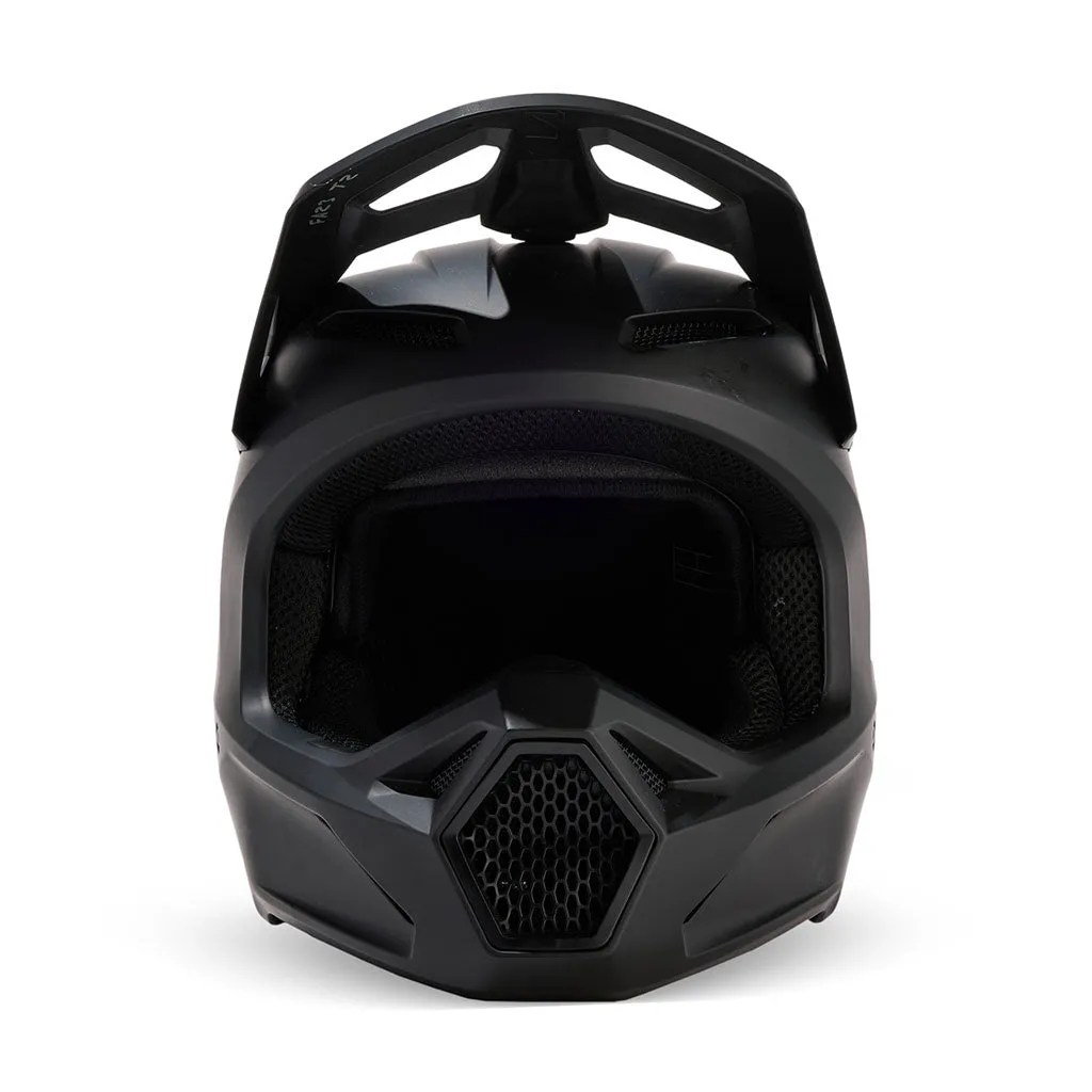 Fox - V1 Matt Black Solid Helmet