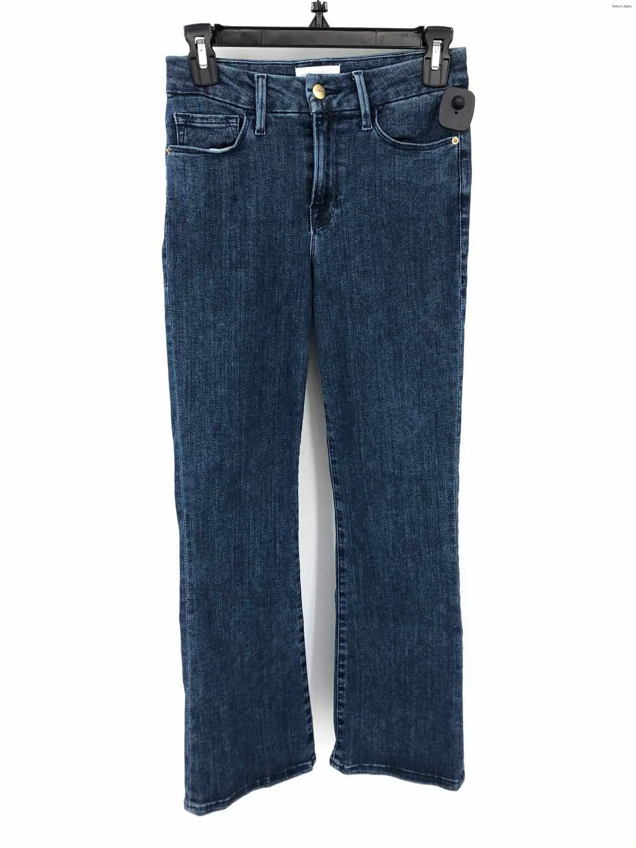 FRAME Blue Denim Mid Rise - Skinny Size 26 (S) Jeans