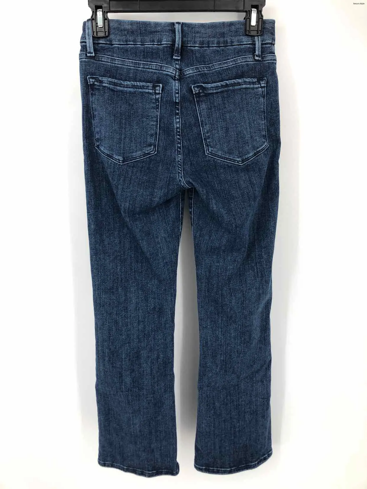 FRAME Blue Denim Mid Rise - Skinny Size 26 (S) Jeans