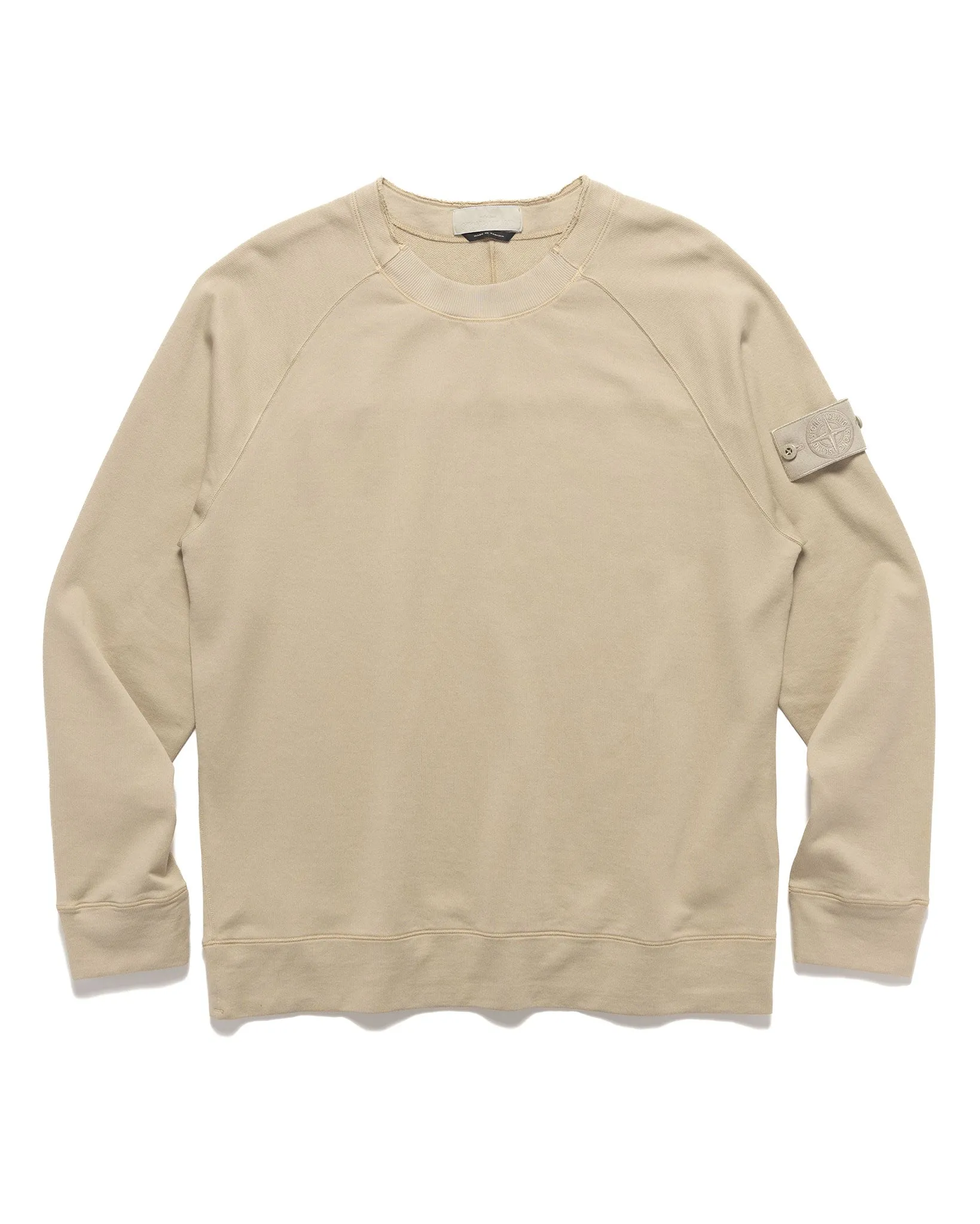 Ghost Piece Crewneck Sweatshirt Beige