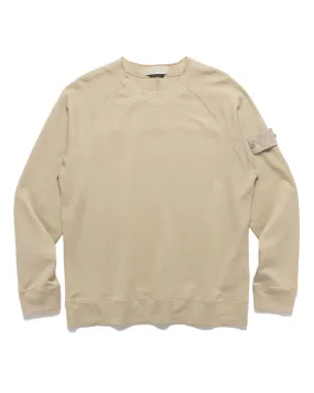 Ghost Piece Crewneck Sweatshirt Beige