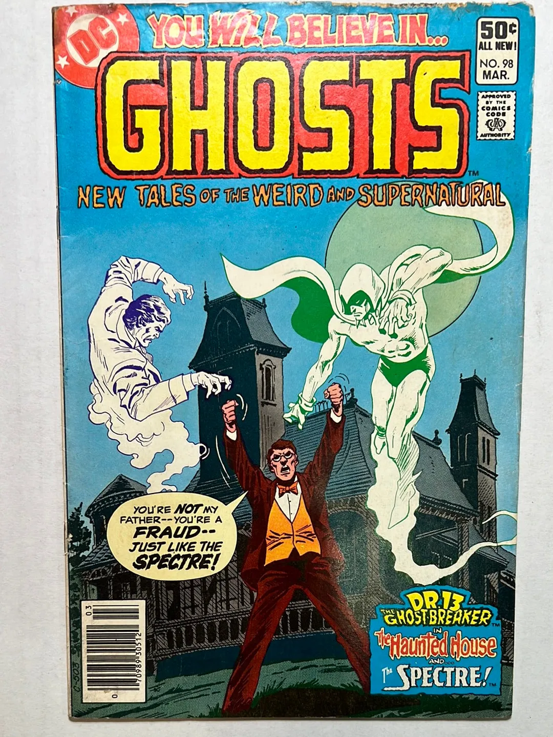 Ghosts by DC Comics “New Tales of the Weird and Supernatural: The Fine Art of Haunting: Dr. 13 The Ghost-Breaker in The Haunted 