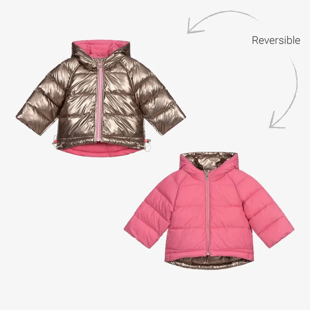  Girls Reversible Puffer Coat