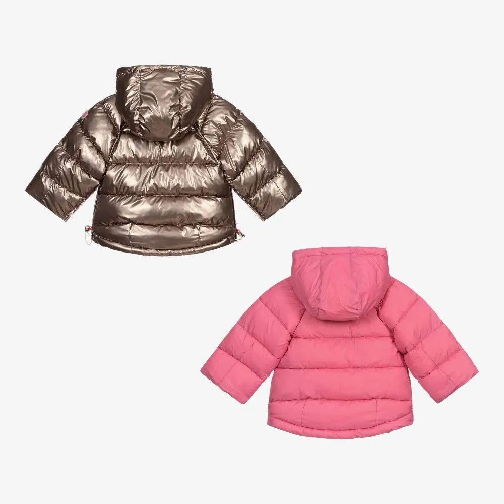  Girls Reversible Puffer Coat