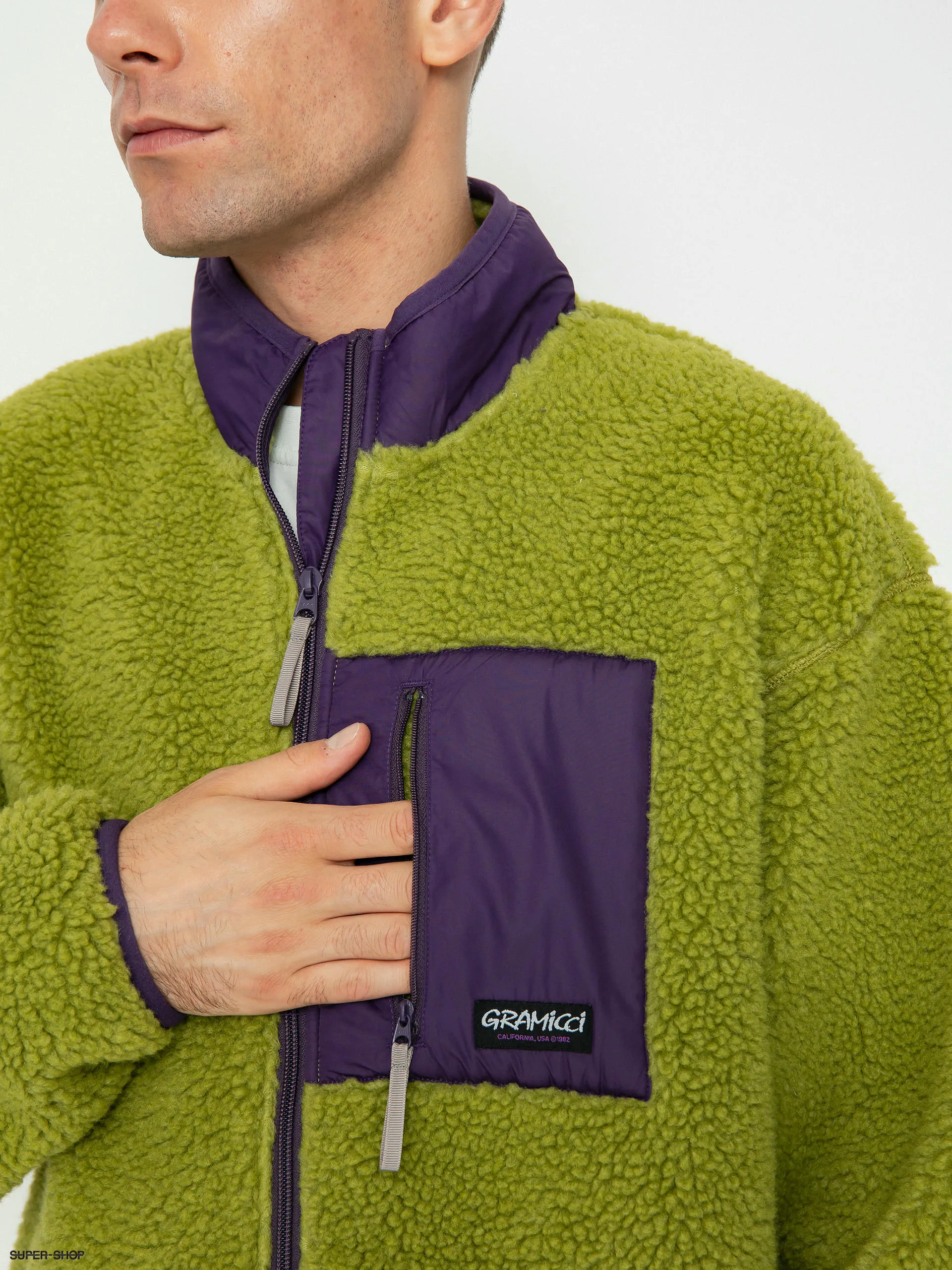 Gramicci Sherpa Jacket (dusted lime)