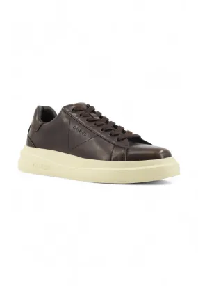 GUESS Smooth Sneaker Uomo Brown Beige FMTEBRLEA12